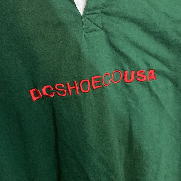 Y2K DC shoes long sleeve skate jersey Large - Picture 2 of 5